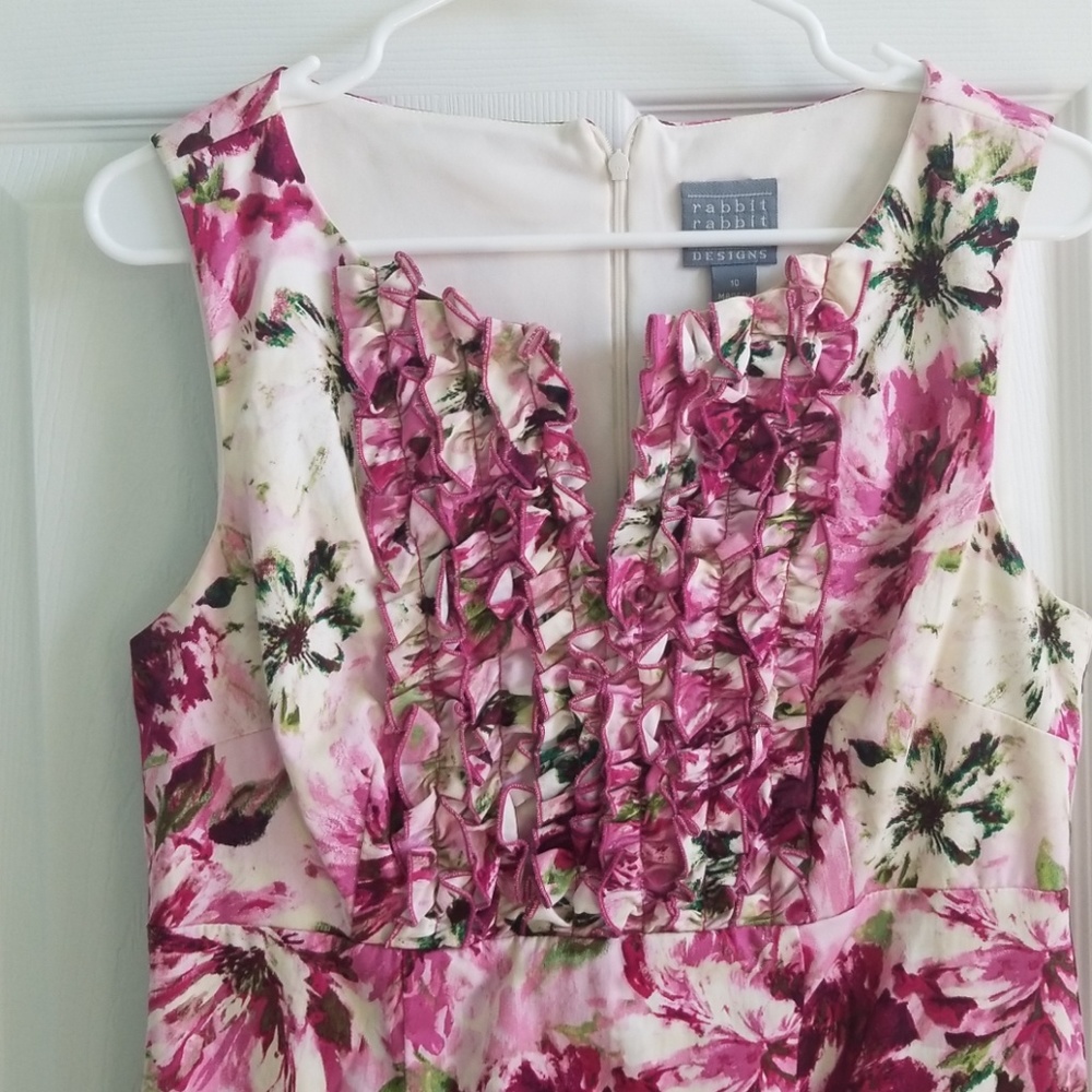 Spring/summer floral dress